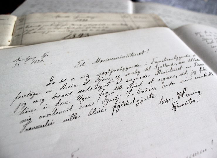 I nordfløjen på 1. sal kan du finde viden om fyret og dets funktion ...