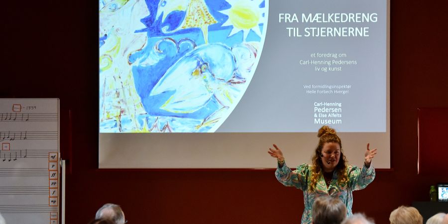 Fra mælkedreng til stjernerne - en aften om Carl-Henning Pedersens liv og kunst