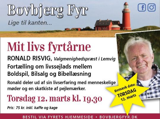 Foredrag med Ronald Risvig